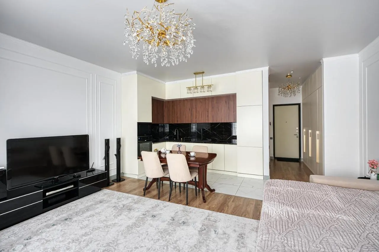 Эксклюзивная Квартира В Жк Exclusive Time Apartment Almaty